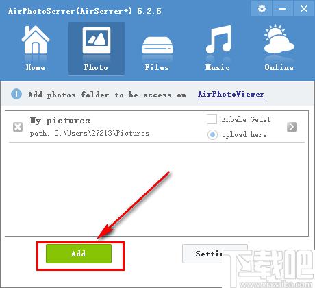AirPhotoServer下载,服务器,相片共享