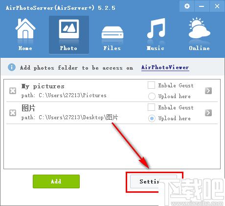 AirPhotoServer下载,服务器,相片共享
